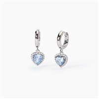 Orecchini Mabina Donna Cuori in Argento Topazio 563808 - 563808